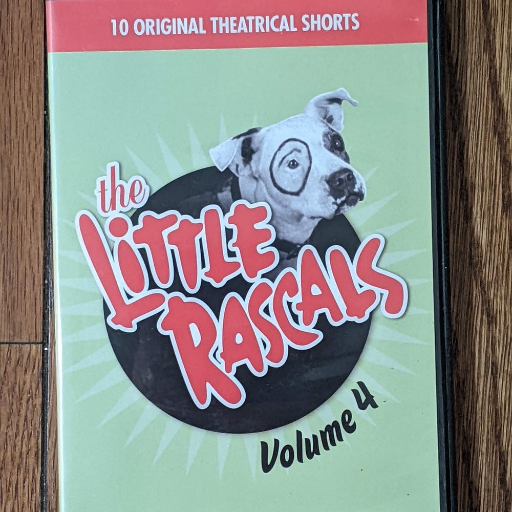 🛍️3/$15--EUC The Little Rascals classic TV DVD, Volume 4